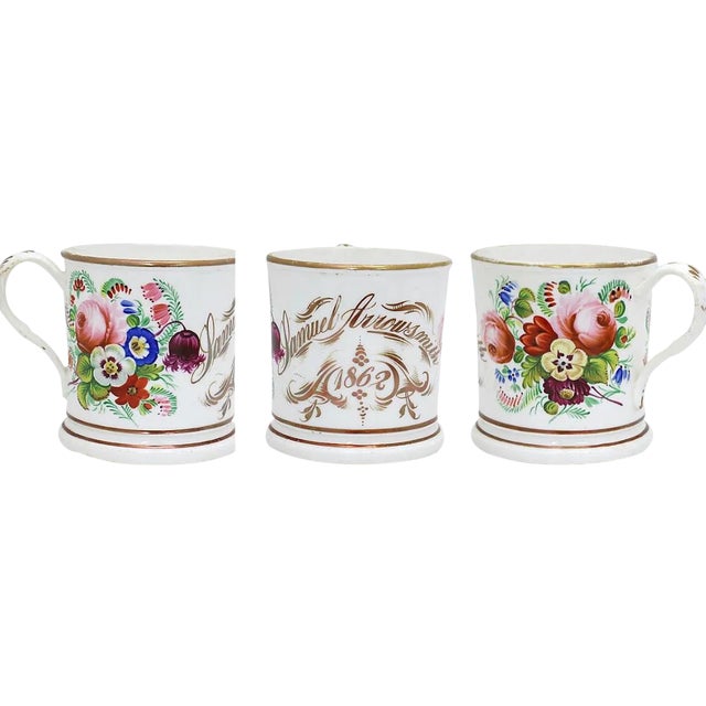 1862 Samuel Arrowsmith Birth Announcement Mug For Sale