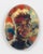 This artwork features a striking portrait that blends vibrant colors with intricate details, capturing the essence of the...