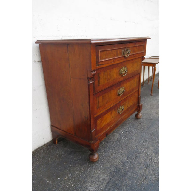 This Classic Dresser is made out of wood, solid wood, burlwood, and veneer. This classic Dresser has a Traditional style,...