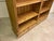 Wood Double Shelf Bookshelf in Spruce For Sale - Image 7 of 16