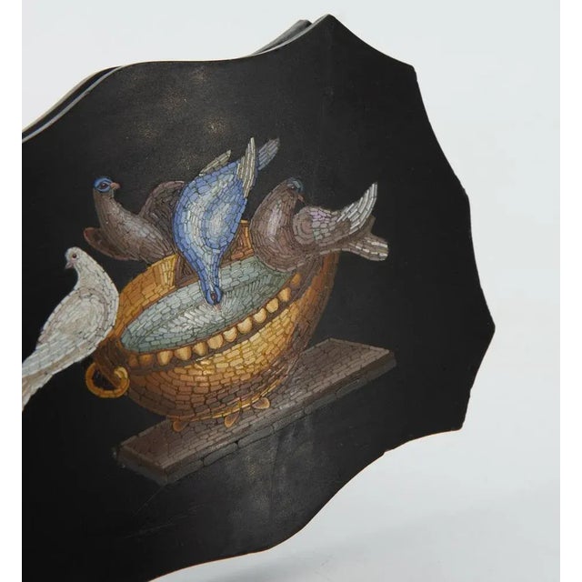 Antique Italian Micro Mosaic Grand Tour Paperweight For Sale - Image 4 of 12