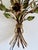 Italian Hand-Painted Tole Floral Bouquet Wall Sconce, 1940s For Sale - Image 9 of 18