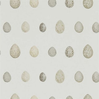 Sanderson Nest Egg Wallpaper in Almond Stone For Sale