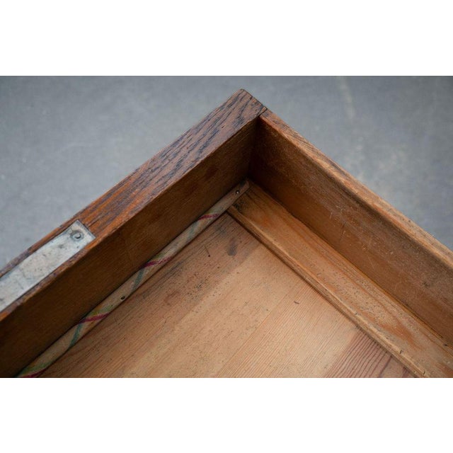 Early 20th Century Art Nouveau Desk in Oak For Sale - Image 17 of 18