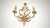 Wrought Iron Flower Wall Lamp from Koch & Sons, 1960s For Sale - Image 4 of 5