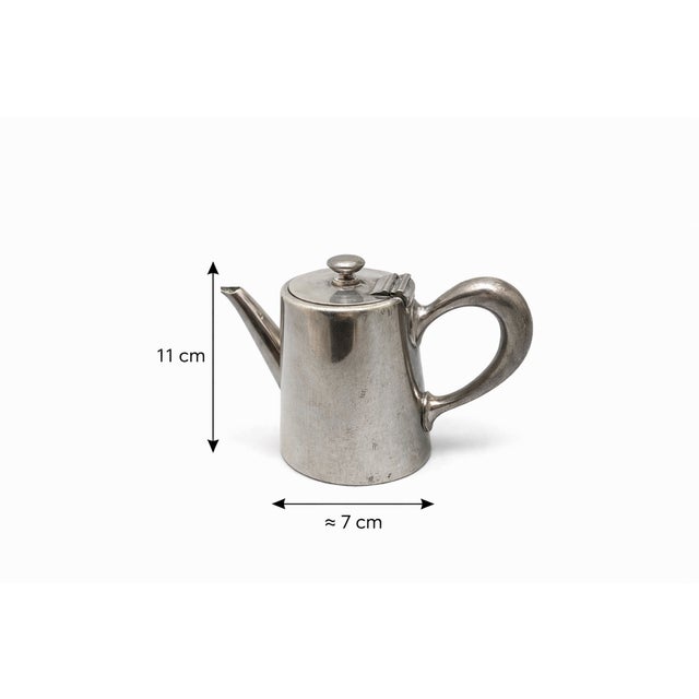 Vintage Christofle Silver-Plated Coffee Pot for Casino Municipal De Nice, 1930s For Sale - Image 11 of 12