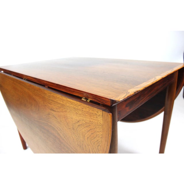 Rosewood Dining Table, 1960s For Sale - Image 3 of 10