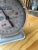 American Vintage Metal Food Scale For Sale - Image 3 of 8