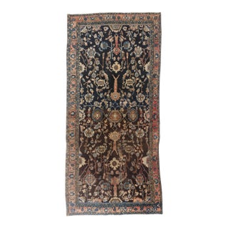 Late 19th Century Persian Malayer Rug, 5’02 X 11’00 For Sale
