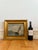 Vintage Signed Sailing Ship Seascape Oil Painting For Sale - Image 10 of 12