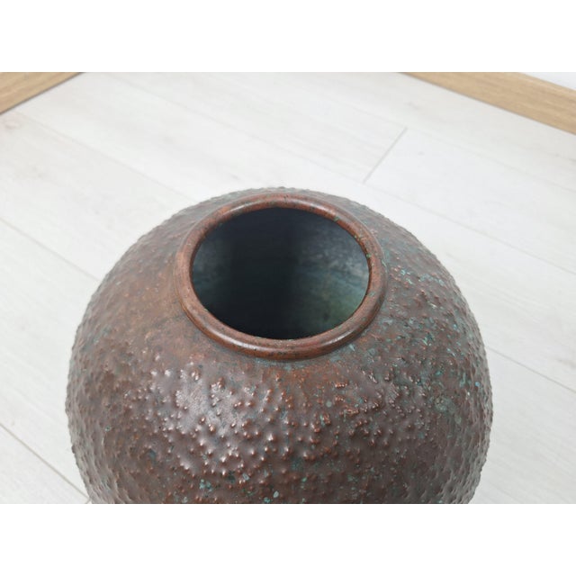 Copper Vase by Gio Ponti for Nino Ferrari, 1950s For Sale - Image 6 of 12