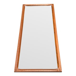 Danish Teak Mid Century Modern Mirror, Design Aksel Kjersgaard 1960s For Sale