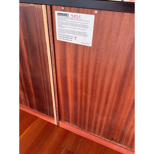 1960s Rosewood Danish Modern Sideboard by Scan-Flex For Sale - Image 16 of 16
