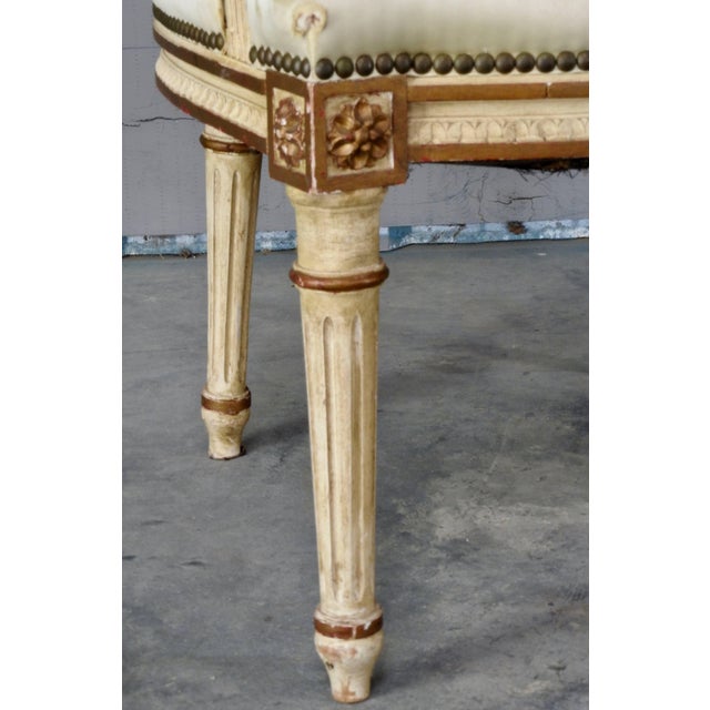 Wood 19th Century Italian Sheraton Armchair For Sale - Image 7 of 11