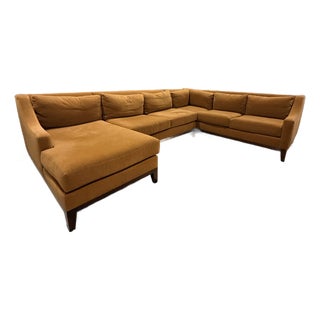 Stewart Furniture Mohair Sectional For Sale