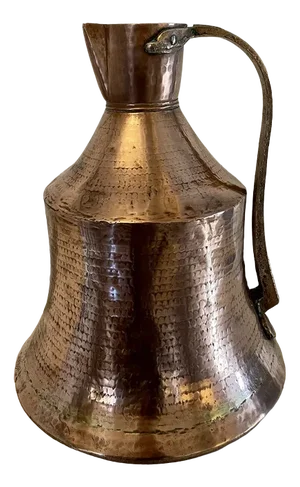 Large Antique George III Water Jug in Copper, 1800