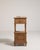 French Country Oak Side Table with Marble Top, Antique, France, Early 20th Century For Sale - Image 3 of 14