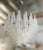 Italian 21st Century Opaline Murano Selle Chandelier by Fabio LTD For Sale - Image 3 of 6