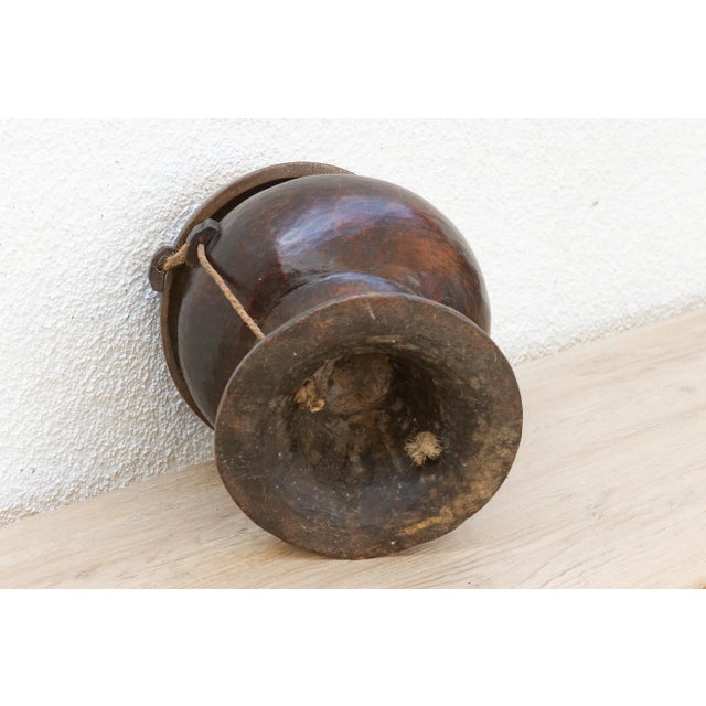 Antique Wooden Ceremonial Philippine Pot For Sale In Los Angeles - Image 6 of 7