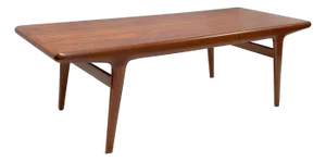 Vintage Mid Century Modern Sculptural Teak Coffee Table