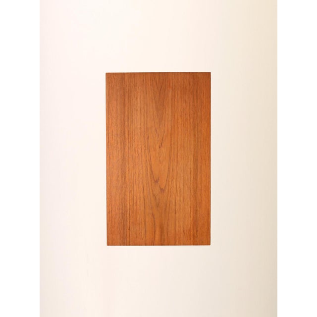 Danish Teak Bedside Table, 1960s For Sale - Image 9 of 10