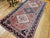 Vintage Persian Shiraz Tribal Area Rug, Hand-Knotted Wool, Geometric Pattern, Rust-Red & Navy, 5x10 For Sale - Image 11 of 11