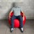 Red Modern Bean Bag Pouf by Gatti Paolini Teodoro for Zanotta,1970s For Sale - Image 8 of 11