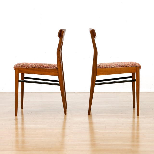Set of Six Mid Century Dining Chairs Attributed McIntosh Furniture For Sale - Image 12 of 15