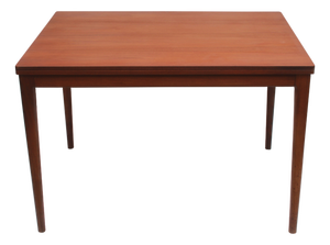 Extendable Dining Table with Swivel-Folding Mechanism in Teak, 1965