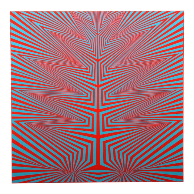 1960s Roy Ahlgren, "Genesis Iii", Op Art Screenprint For Sale