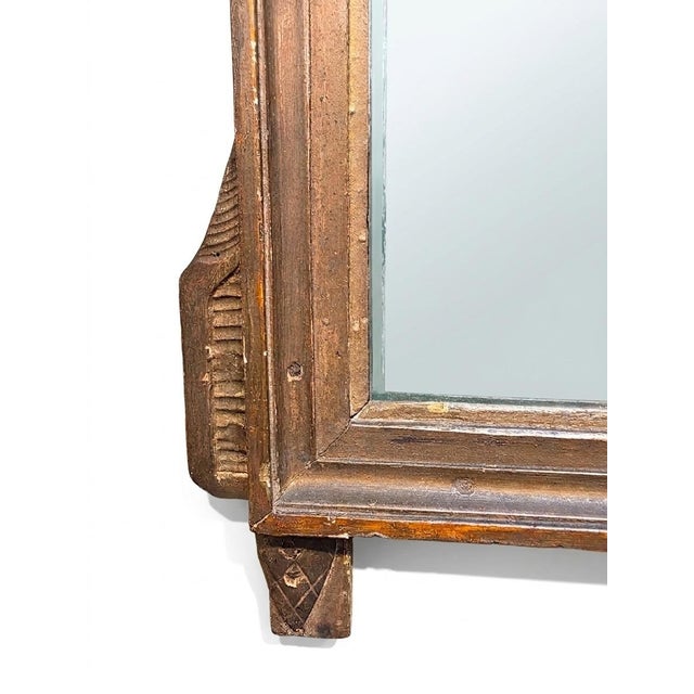 Louis XVI Giltwood Wedding Mirror For Sale - Image 4 of 9