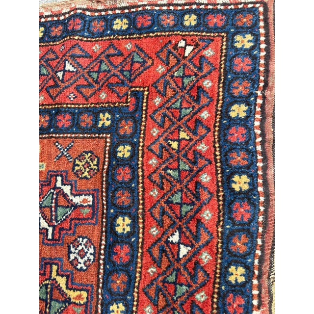 Antique Tribal Kurdish Rug, 1890s For Sale - Image 11 of 18