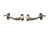 2020s Green Brass Fish Handles - a Pair For Sale - Image 5 of 8