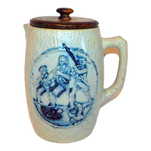 Late 19th Century Centennial Stoneware Pitcher