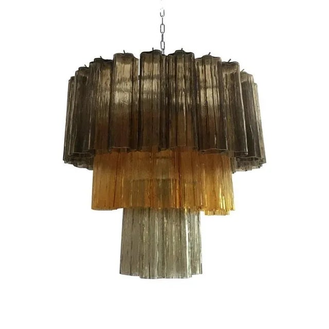 Impressive Murano Glass Sputnik Chandelier like mazzega zuccheri venini barovier style Height 50 cm = 19,7” Diameter 60 cm...