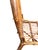 Late 20th Century Late 20th Century Rattan Wicker Desk Chair For Sale - Image 5 of 11