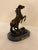 For your consideration is a rare, limited-edition bronze sculpture of the Boise State University (BSU) Bronco by the late...