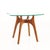 Adrian Pearsall Style Mid Century Walnut and Glass Stingray End Tables - Pair For Sale In Chicago - Image 6 of 10
