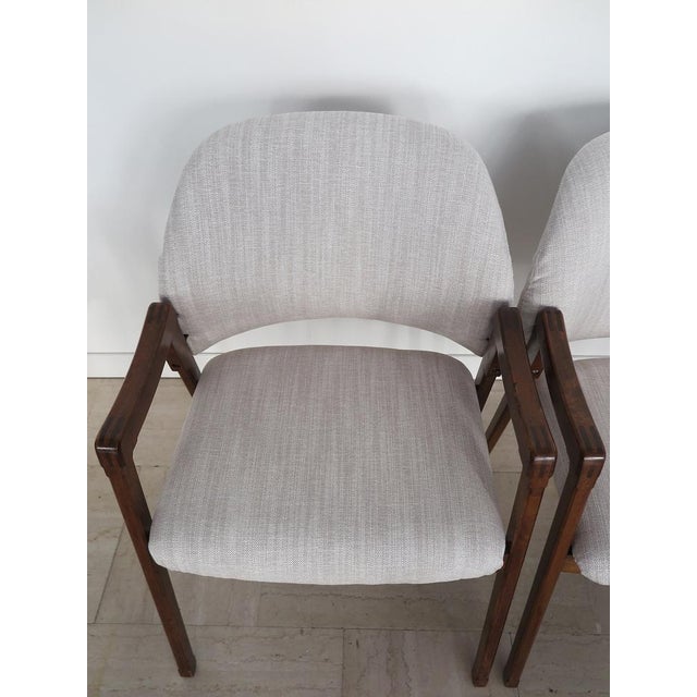 Set of Italian Model 814 Armchairs by Ico Parisi for Cassina, 1960s For Sale - Image 11 of 18