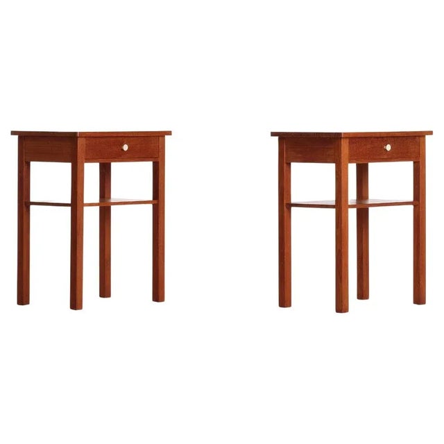 Bedside Tables, Sweden, 1960s, Set of 2 For Sale - Image 12 of 12