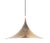 Vintage Semi Pendant Lamp by Bonderup and Thorup for Fog & Mørup, 1968 For Sale