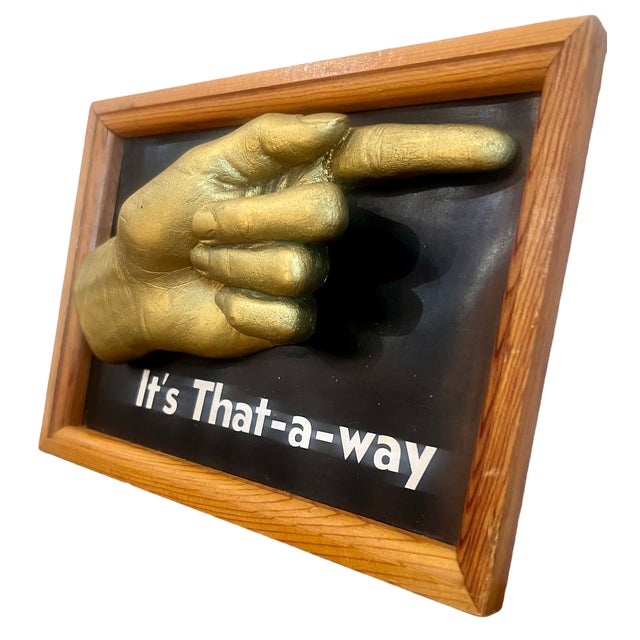 This plaster hand was cast and dated on 9/9/62. The kit came from The Leisure Game Co Inc., as is shown stamped on the...