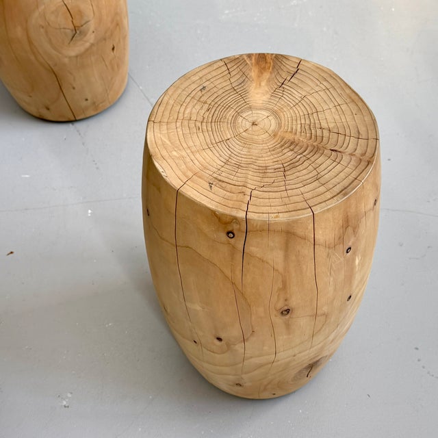 Modern Fiji Stool by Terry Dwan for Riva, 1920, Set of 3 For Sale - Image 3 of 7
