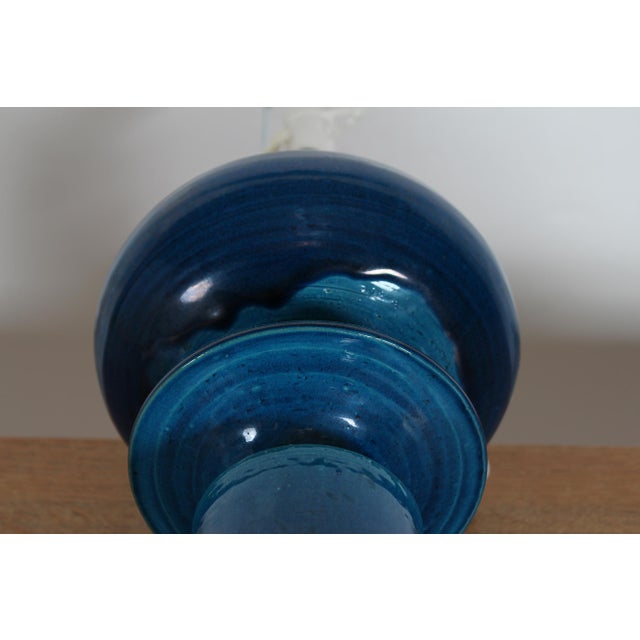 Sculptural Table Lamp by Poul Erik Eliasen for Huge H. A. Kähler, 1970s For Sale - Image 11 of 16