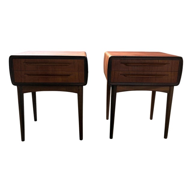Bedside Tables by Johannes Andersen, 1950s, Set of 2 For Sale