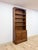 This impressive handmade pine walnut tone bookcase is a truly exceptional and multifunctional antique style furniture...