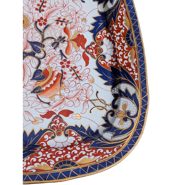 Ceramic Antique Japanese Imari Tray Table For Sale - Image 7 of 13