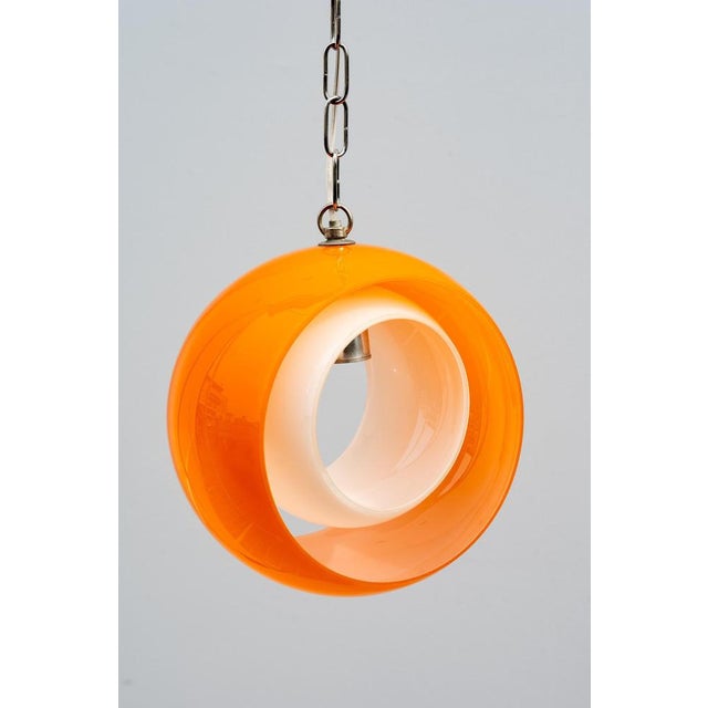 Murano Glass Eclisse Chandelier, 1960s For Sale - Image 3 of 12