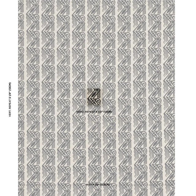 Created in collaboration with Drusus Tabor, Venetian Zig Zag Block Print fabric derives its fanciful bent stripe from the...