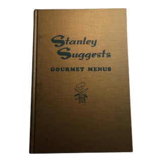 Stanley Suggests Gourmet Menus, 1962 For Sale